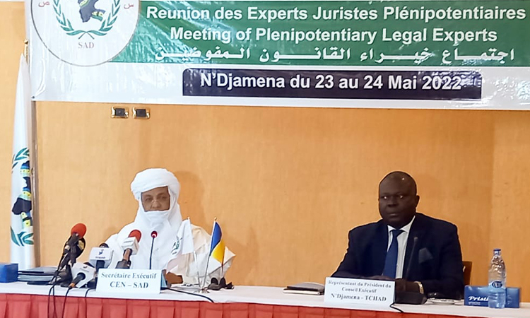 CEN-SAD : réunion des experts juristes à N’Djamena