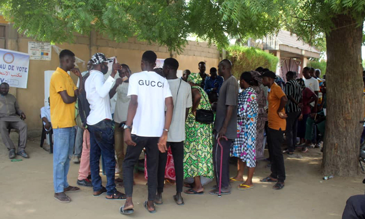 Une journée d&#039;élection présidentielle à N’Djamena