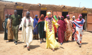 La Ministre Mounira Hassaballah visite le village de Gaoui