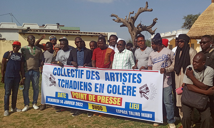 Les artistes tchadiens sont fâchés contre le BUTDRA