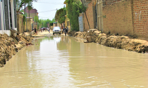 Une pluie surprise sur N’Djamena