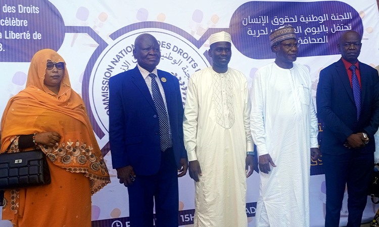 Ibedou via la CNDH honore la Presse tchadienne