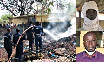Incendie du marché Faya : dégâts matériels et humains
