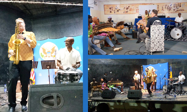 Culture : Des musiciens américains et tchadiens en concert duo